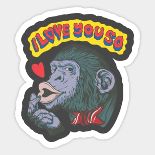 i love you Sticker